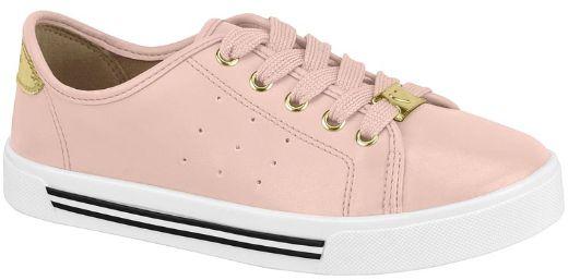tenis molekinha dourado
