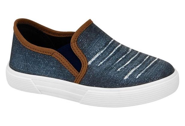 Tenis Molekinho Bebê Infantil Menino Slip On 2136113 Azul Menor preço em Tenis Molekinho Bebê Infantil Menino Slip On 2136113 Azul