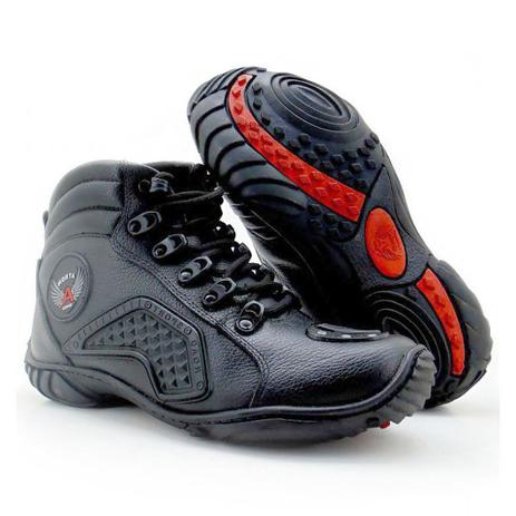Tênis Motociclista Na Cor Preta - Atron Shoes - Vestuário para Motociclista  - Magazine Luiza