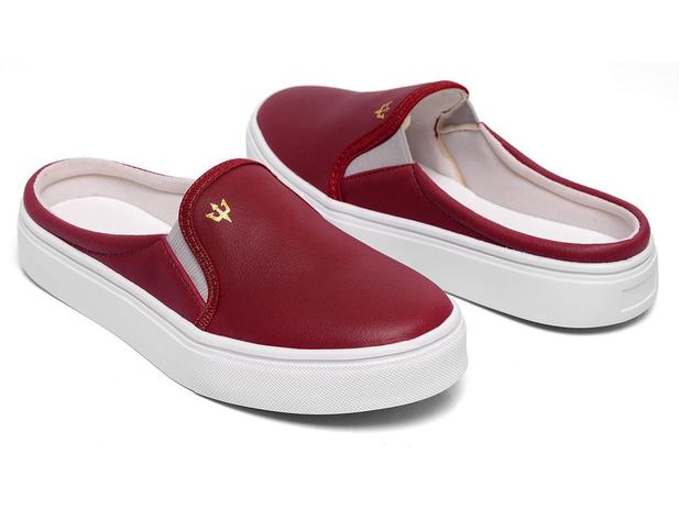 Tenis Mule Babuche Slip-On Calce Facil Feminino - Poseidon Calçados -  Slipper / Slip On Feminino - Magazine Luiza