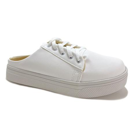 tenis mule branco