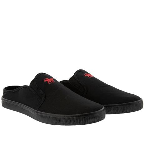 Tênis Mule Polo Energy Casual Pespontos Tecido Preto - Mule Masculino -  Magazine Luiza