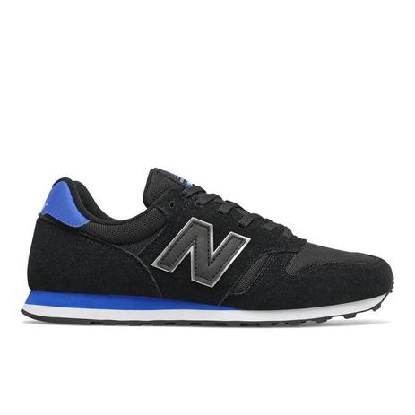 new balance preto e azul