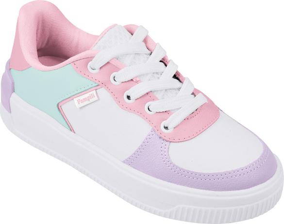 Tênis Pampili Sola Reta 667018 Cores Pastéis Feminino - Calçados Femininos  - Magazine Luiza