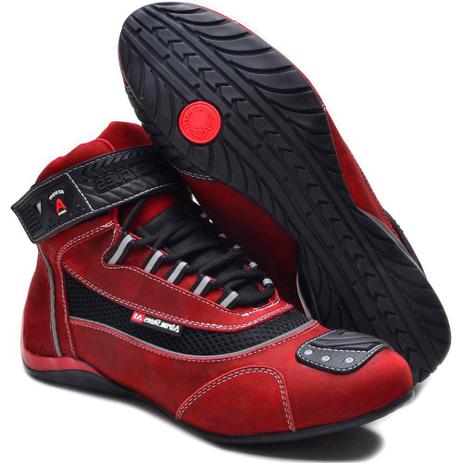 Tênis Para Motociclista Com Refletivo Cano Alto - Atron Shoes - Tênis  Motociclista - Magazine Luiza