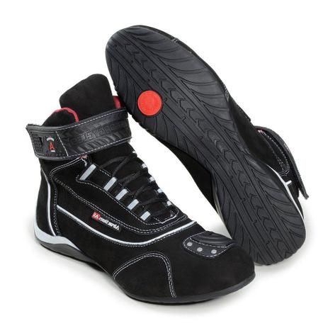 Tênis Para Motociclista Com Refletivo De Cano Alto - Atron Shoes - Tênis  Motociclista - Magazine Luiza