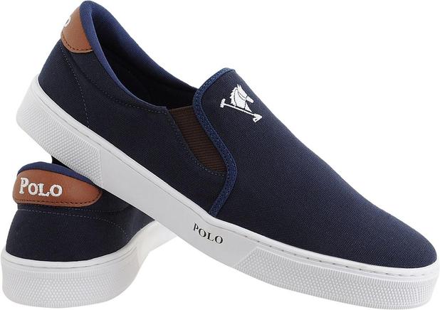 slip on iate polo joy lona masculino