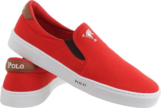 tênis polo joy slip on iate masculino
