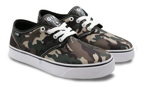 qix tenis camuflado