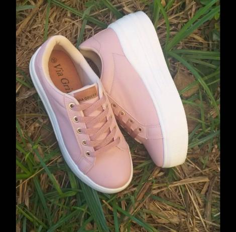 Tênis rose sola alta - Outros Moda e Acessórios - Magazine Luiza