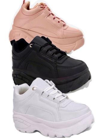 Tenis Salto Plataforma Confortável Barato - confecção fenix calçados - Tênis  Feminino - Magazine Luiza