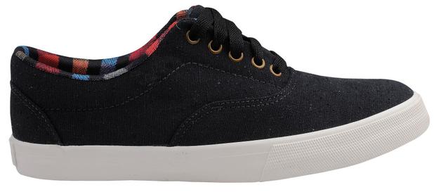 Tenis Sapatenis Casual De Tecido/Lona Masculino - Preto - Vissi - Sapatênis  Masculino - Magazine Luiza