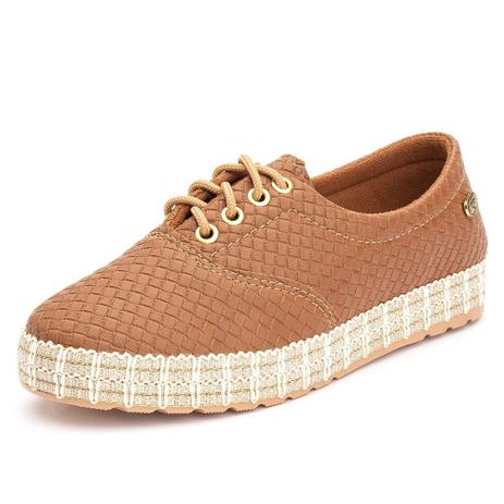 sapatenis caramelo feminino
