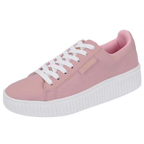 sapatênis feminino rosa