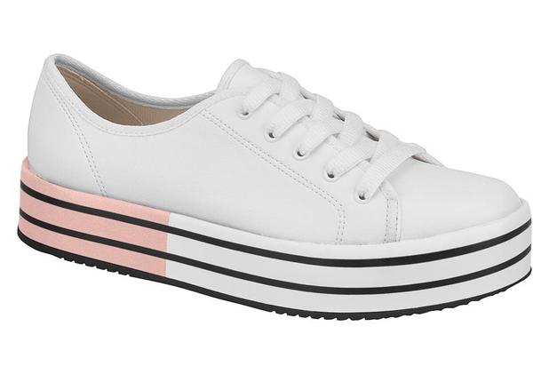 Tênis Sapato Oxford Flat Form Beira Rio 4194.702 Menor preço em Tênis Sapato Oxford Flat Form Beira Rio 4194.702