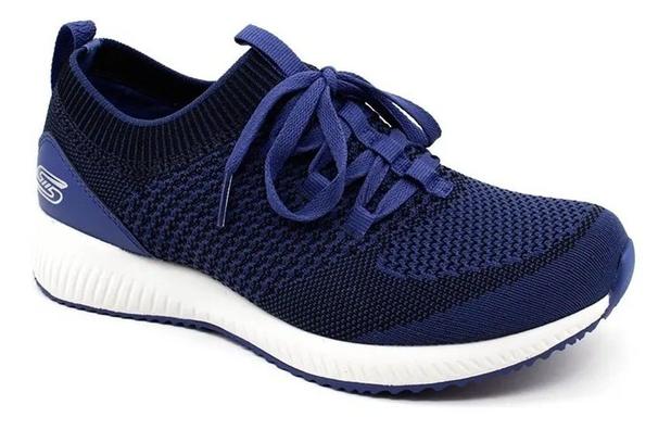 tenis skechers feminino azul marinho