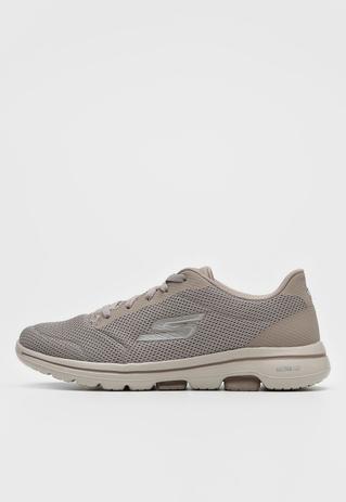 Tenis Skechers Feminino Go walk 5 lucky taupe GOW-15902 - Tênis de Corrida - Magazine Luiza