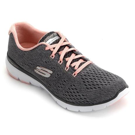 Tênis Skechers Flex Appeal 3.0 Sate Feminino - Tênis de Corrida - Magazine Luiza