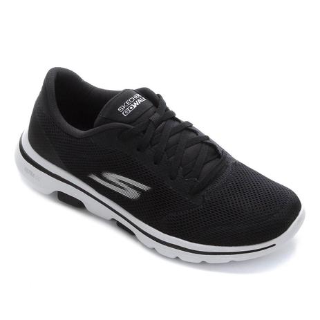 Tênis Skechers Go Walk 5 Lucky Feminino - Tênis de Corrida - Magazine Luiza
