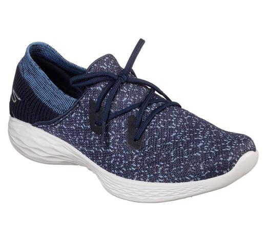 Tenis Skechers You Exhale Feminino 14964-NVY Menor preço em Tenis Skechers You Exhale Feminino 14964-NVY