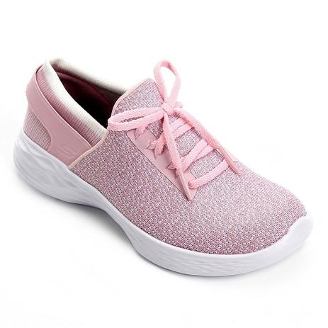 Tênis Skechers You Inspire Infantil 81159L-LTPK - Tênis Esportivo - Magazine Luiza