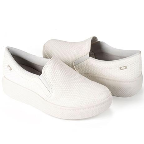 Tênis Slip On Dakota Cobra Feminino Branco - Slipper / Slip On Feminino -  Magazine Luiza
