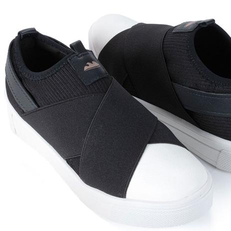 slip on flatform branco