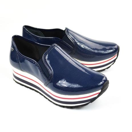 Tenis slip on fem q0211-0004 marinho mississipi 21455 - Slipper / Slip On  Feminino - Magazine Luiza