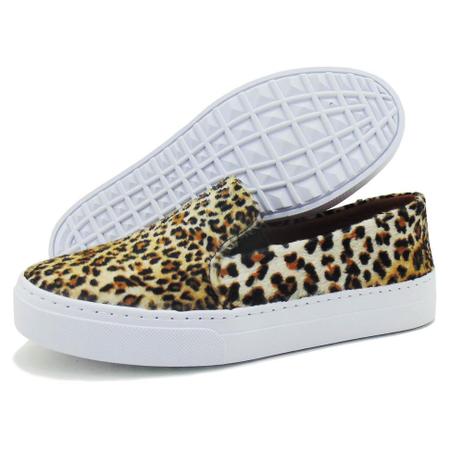 slip on onça flatform