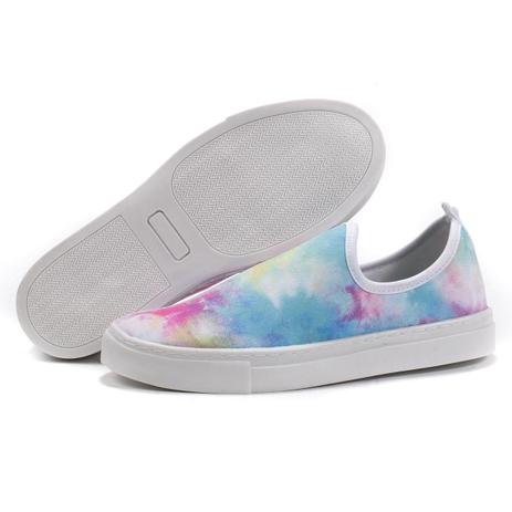 slip on feminino estampado