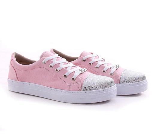 tenis slip rosa