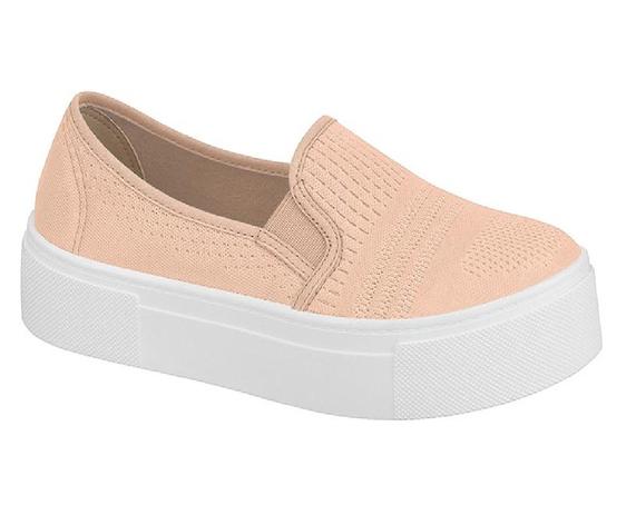 tenis slip on feminino moleca