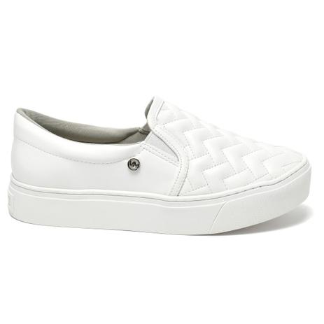 Tênis Slip On Feminino Via Marte Branco - 20-11807 - Slipper / Slip On  Feminino - Magazine Luiza