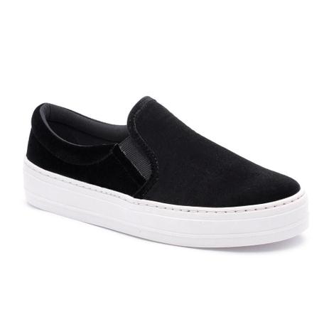 tenis slip on flatform feminino