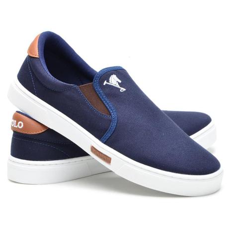 slip on polo masculino