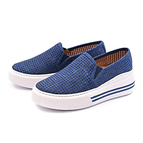 slip on feminino azul marinho