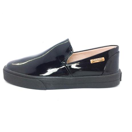 tenis slip feminino preto