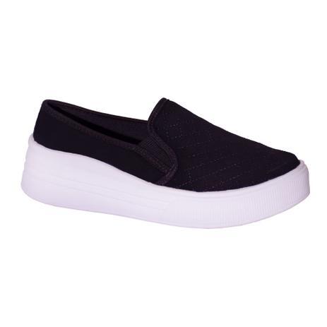 Tênis Slip On Sneaker Calce Fácil Feminino Fashion Bordado Matelassê  Pequeno - VIMALO - Slip On Feminino - Magazine Luiza