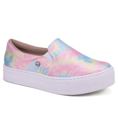 tenis slip on feminino via marte