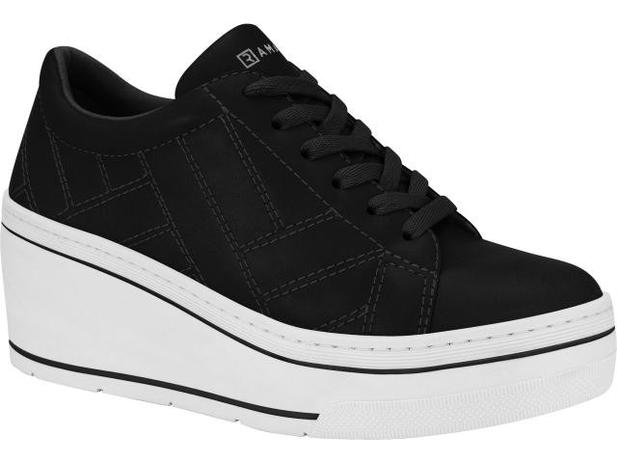 tenis ramarim plataforma preto