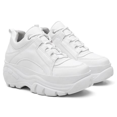 Tênis Sneaker Buffalo Feminino Vicerinne Plataforma Conforto Menor preço em Tênis Sneaker Buffalo Feminino Vicerinne Plataforma Conforto