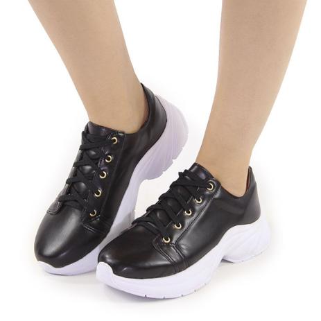 Tenis Sneaker Chunky Feminino Liso Sola Alta Blogueira - Ketz - Calçados  Femininos - Magazine Luiza