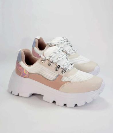 tênis vizzano sneaker bufalo flatform feminino