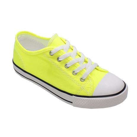 all star amarelo neon