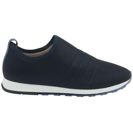Tênis tecido elastano azul - Usaflex - Calçados Femininos - Magazine Luiza