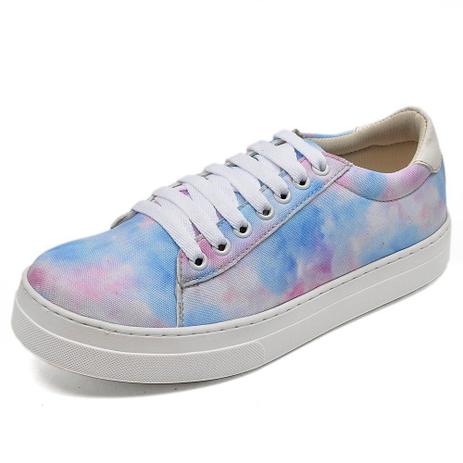 tenis casual feminino estampado
