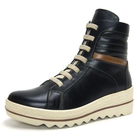 tenis bota feminino preto