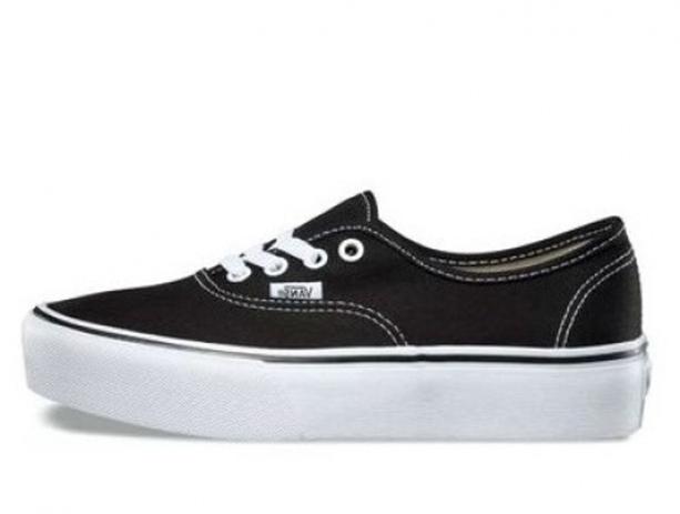 vans authentic plataforma