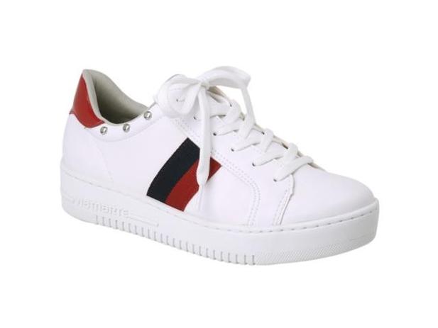 Tenis Via Marte 18-9303 Napa /vermelho - Tênis Feminino - Magazine Luiza