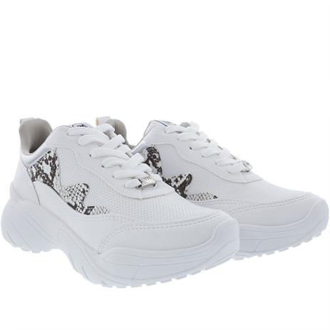 tenis branco chunky feminino